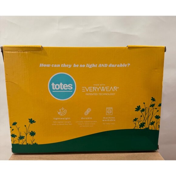 Totes Womens Clogs Size 10 Light Blue Rubberlon - Picture 2 of 3